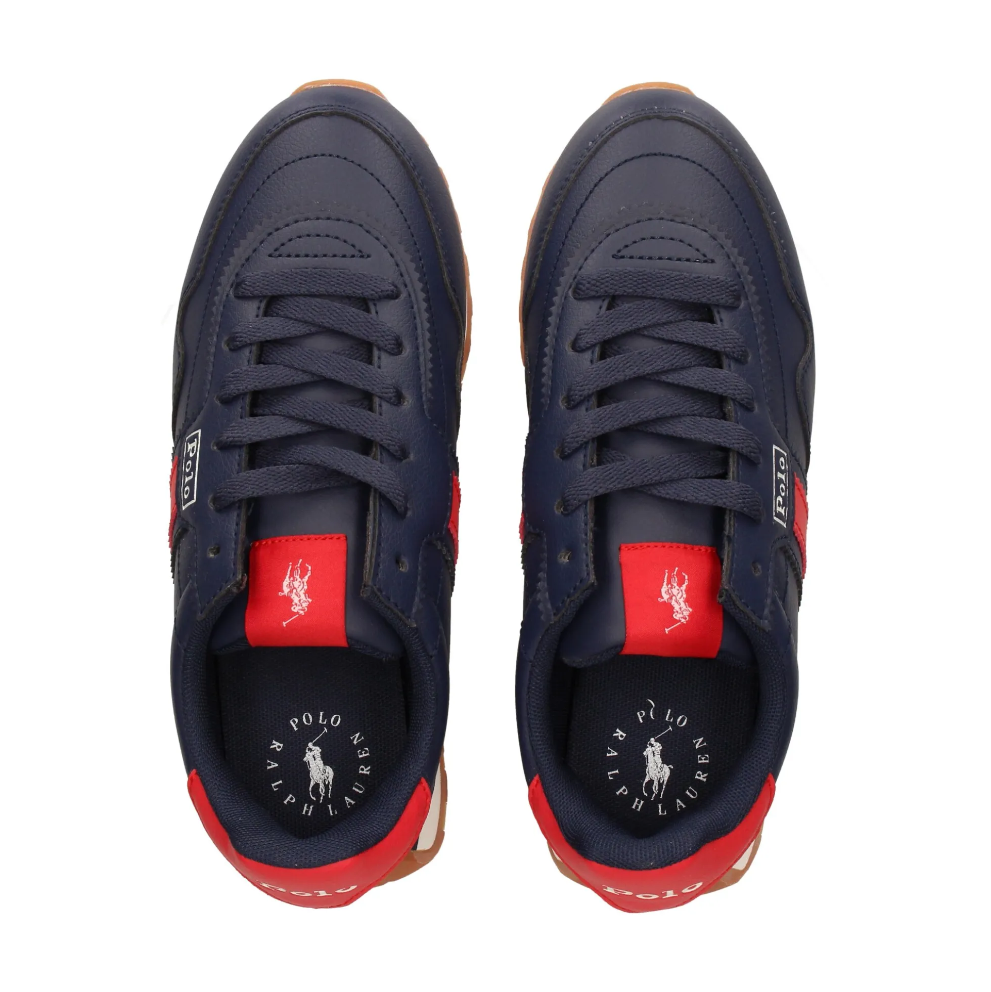 POLO RALPH LAUREN Zapatillas de niñas RF103747 NAVY/RED/WHITE