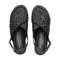 PONS QUINTANA Sandalias con plataforma de Mujer 11528.S00 09 NEGRO