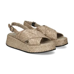 PONS QUINTANA Sandalias con plataforma de Mujer 10829.T00 081 FUMO