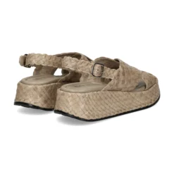 PONS QUINTANA Sandalias con plataforma de Mujer 10829.T00 081 FUMO