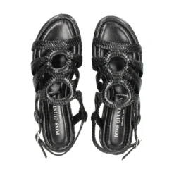 PONS QUINTANA Sandalias con plataforma de Mujer 11250.000 09 NEGRO