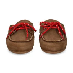 POSA Chinelas de mujer PW48 DARK BROWN 201