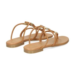 PRETTY BALLERINAS Sandalias planas de Mujer 53198_003 SADEL-ORO
