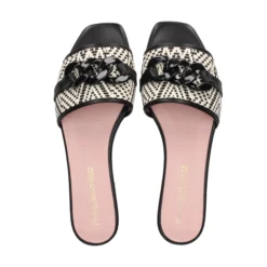 PRETTY BALLERINAS Sandalias planas de Mujer 50418 A.0 NEGRO