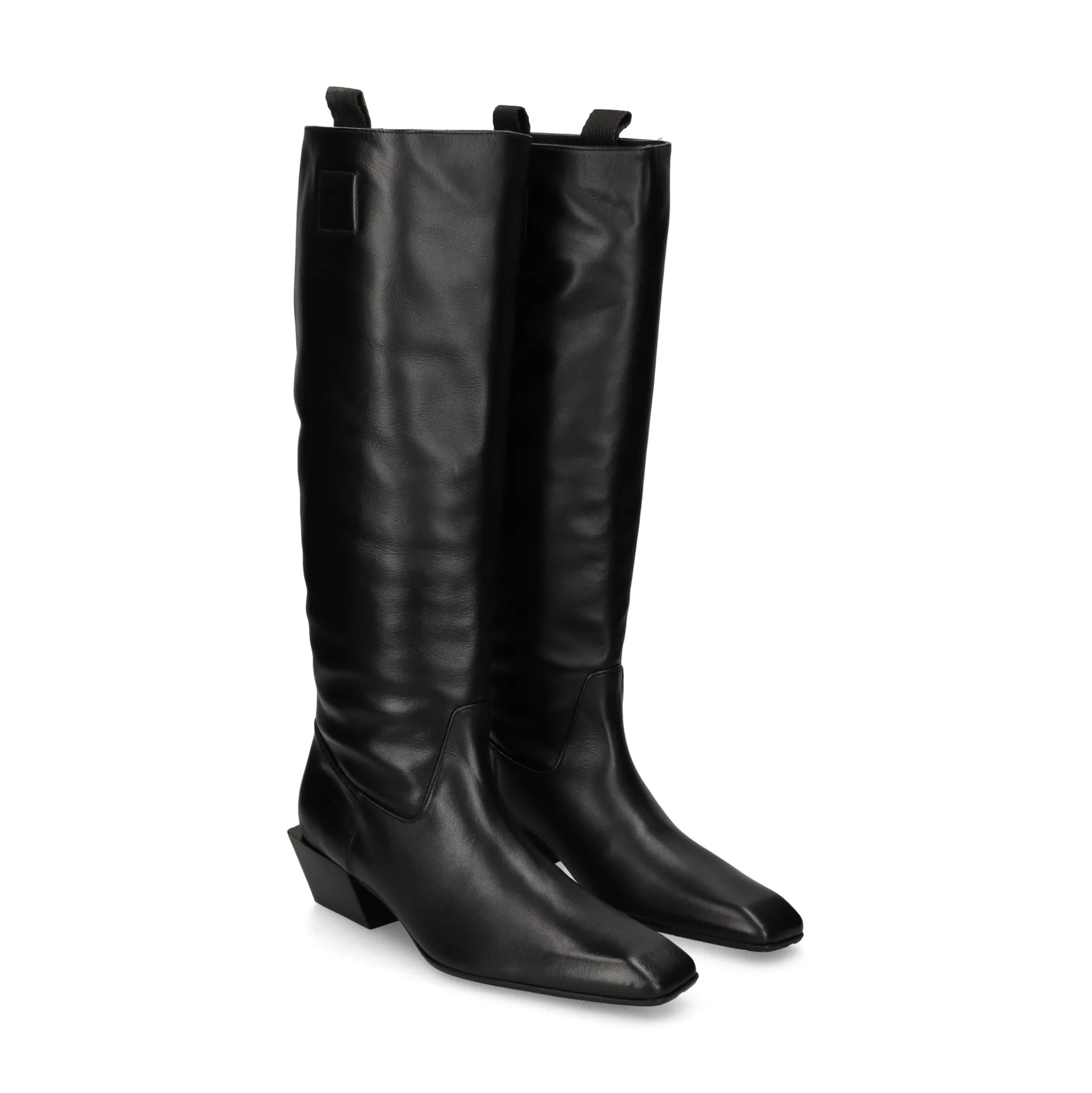 RAS Botas con tacón de Mujer 8263 NEGRO