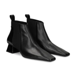 RAS Botines con tacón de Mujer 8284 NEGRO