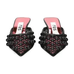 RAS Sandalias con tacón de Mujer 8470 NEGRO