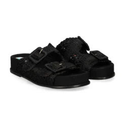 RAS Sandalias planas de Mujer 8423 NEGRO