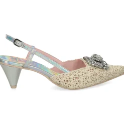 RAS Zapatos de tacón medio de Mujer 7606 TRIGO