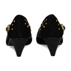 RAS Zapatos de tacón medio de Mujer 7324 NEGRO