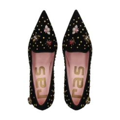 RAS Zapatos de tacón medio de Mujer 7324 NEGRO