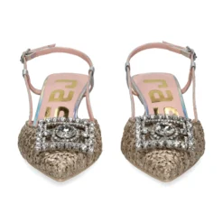 RAS Zapatos de tacón medio de Mujer 8045 SKY