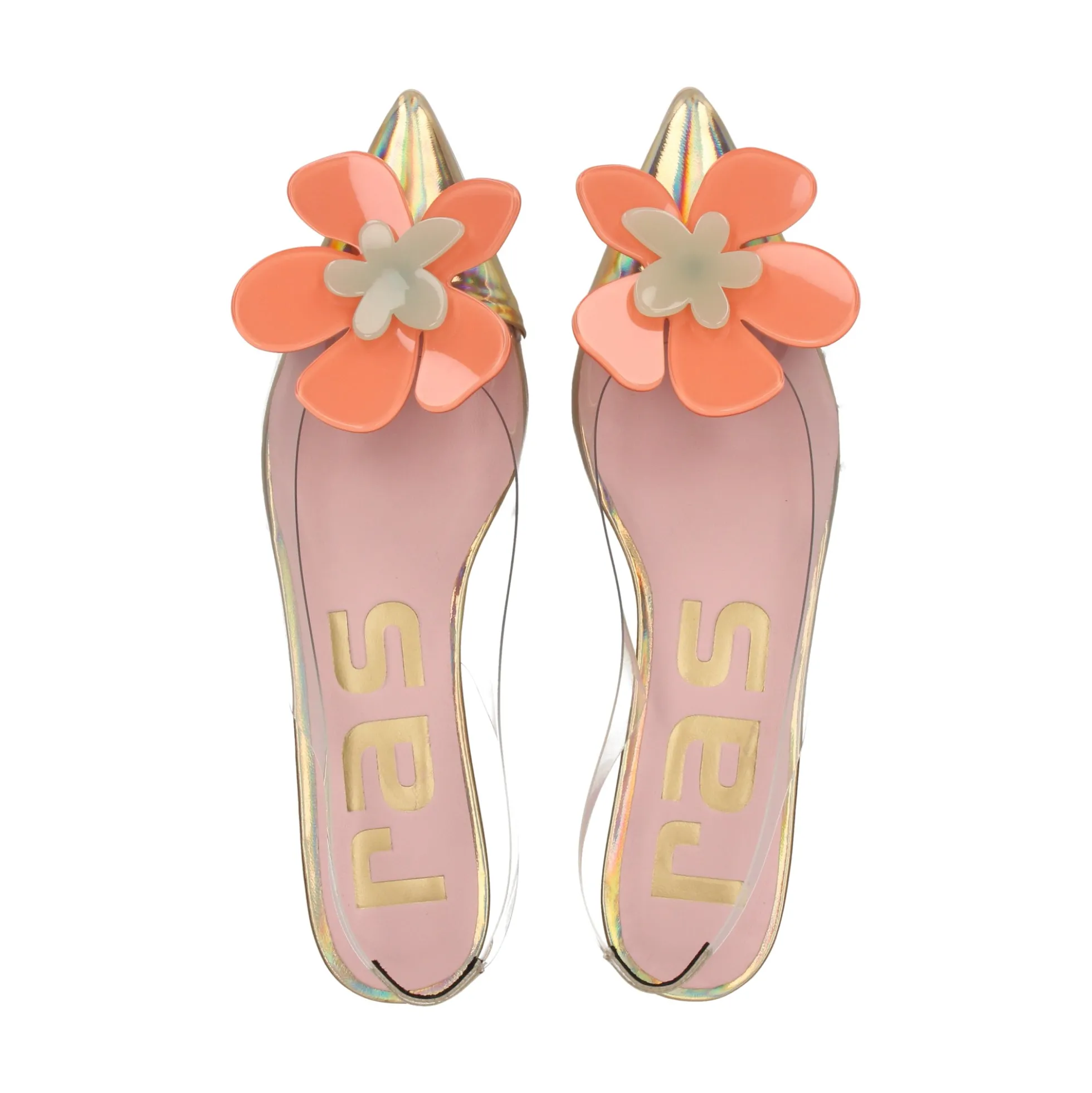 RAS Zapatos planos de Mujer 7012 CORAL