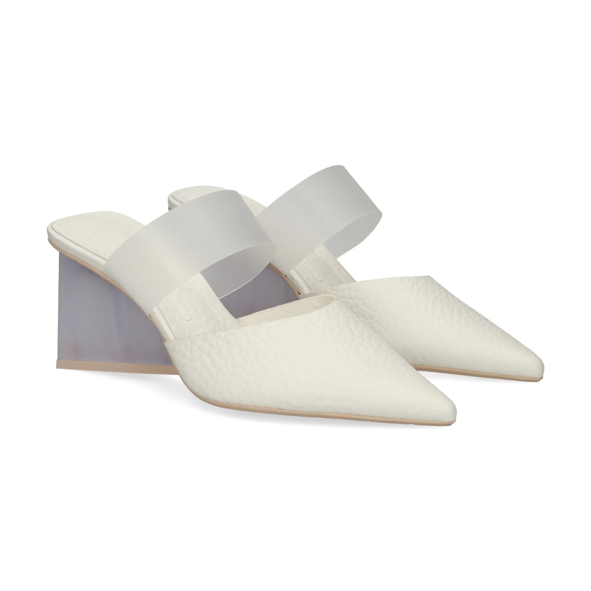RAS Zuecos de Mujer 7635-D BLANCO
