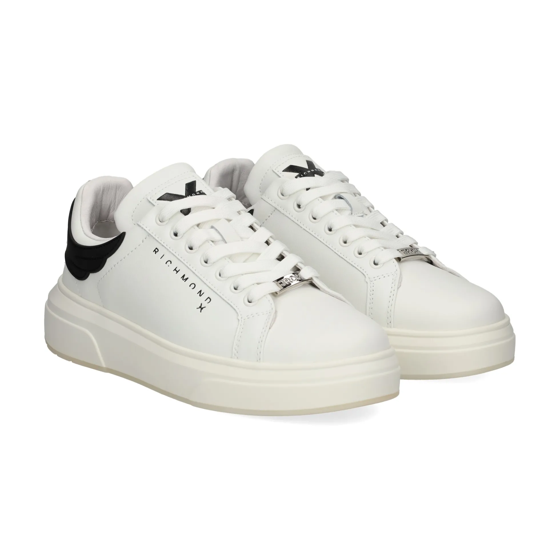RICHMOND Zapatillas de Hombre 20007/CP A BLANCO/NEGRO