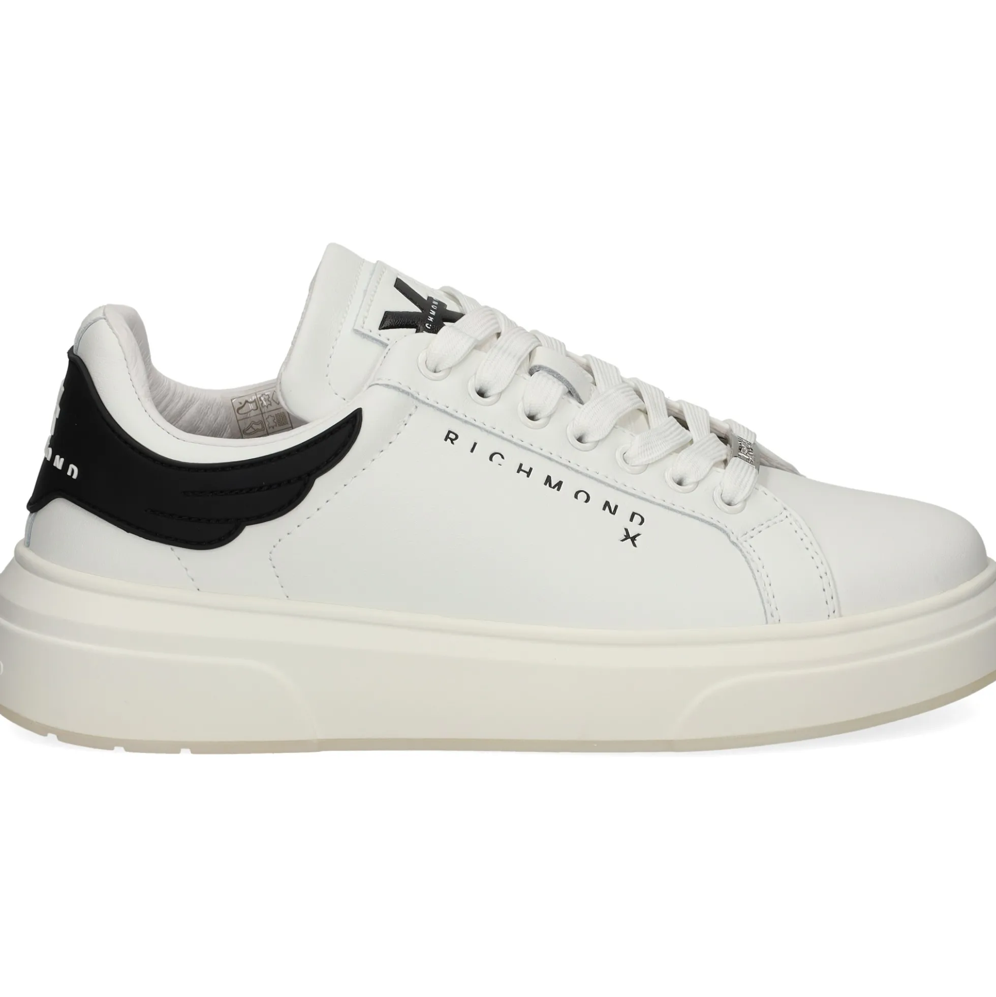 RICHMOND Zapatillas de Hombre 20007/CP A BLANCO/NEGRO