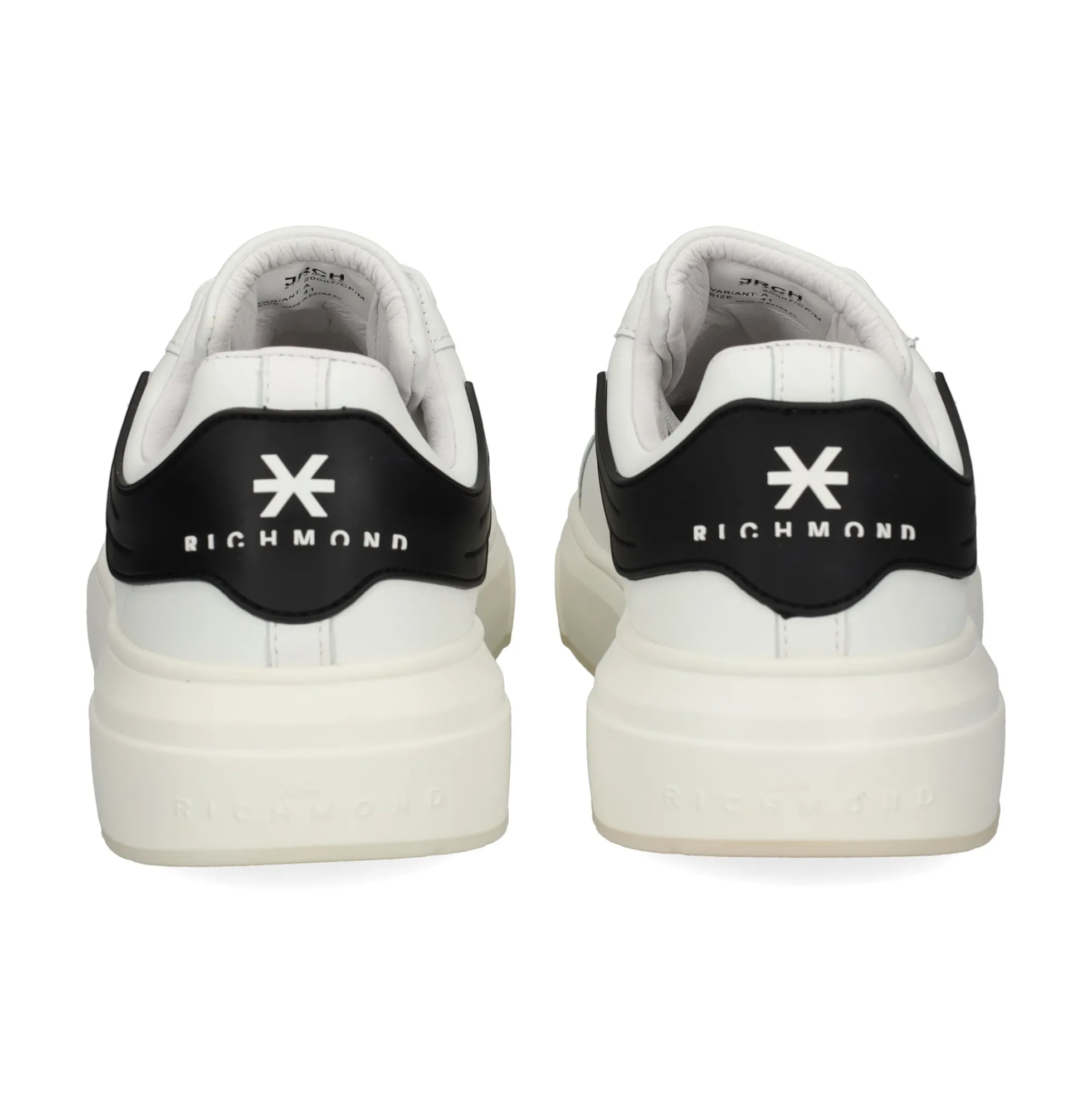 RICHMOND Zapatillas de Hombre 20007/CP A BLANCO/NEGRO