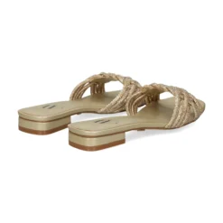 Sandalias planas de Mujer AV6736 / 2 PLATINO