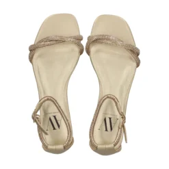 Sandalias planas de Mujer AV6734 / 2 SILVER