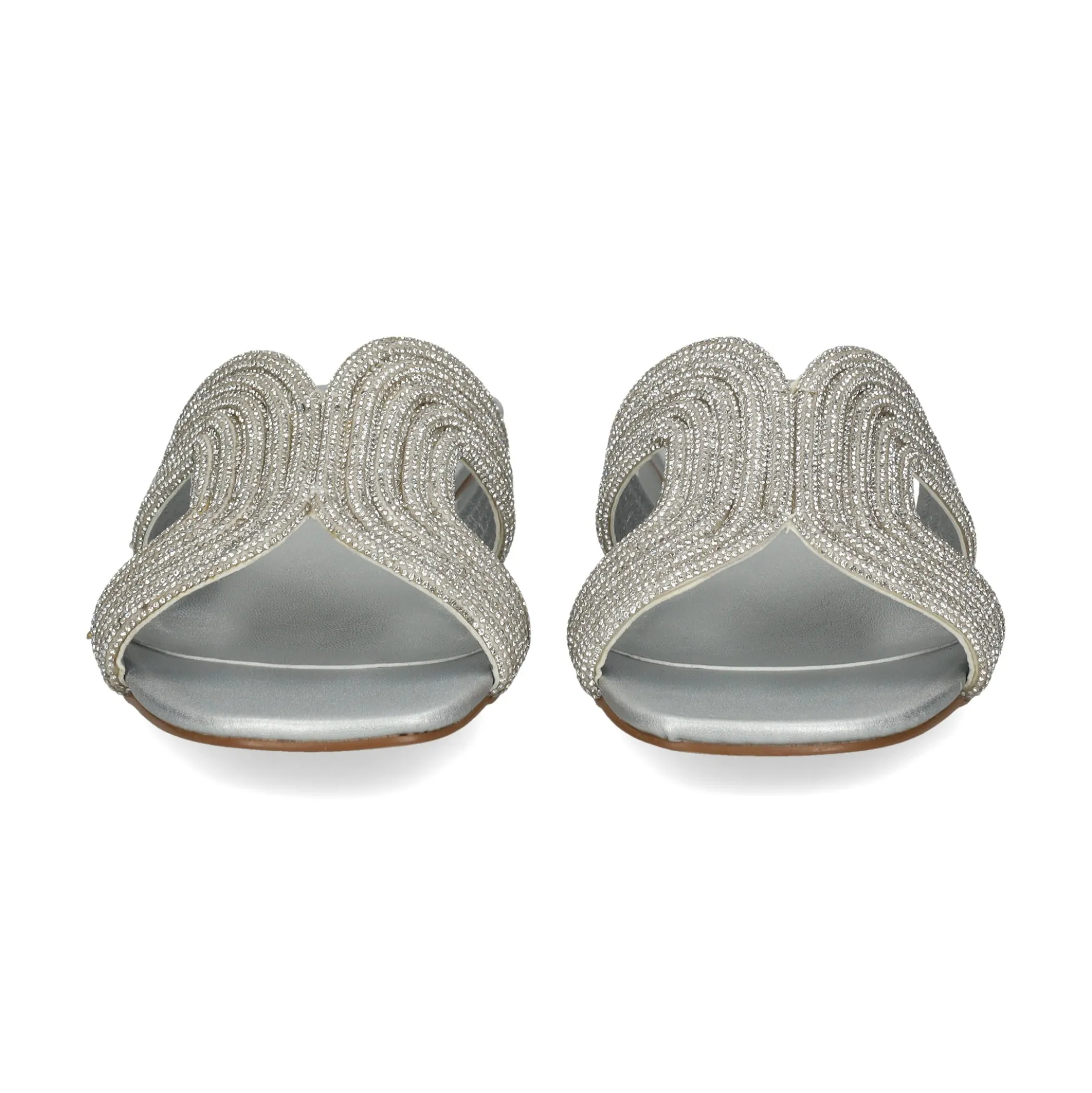 Sandalias planas de Mujer AV6737 / 2 SILVER