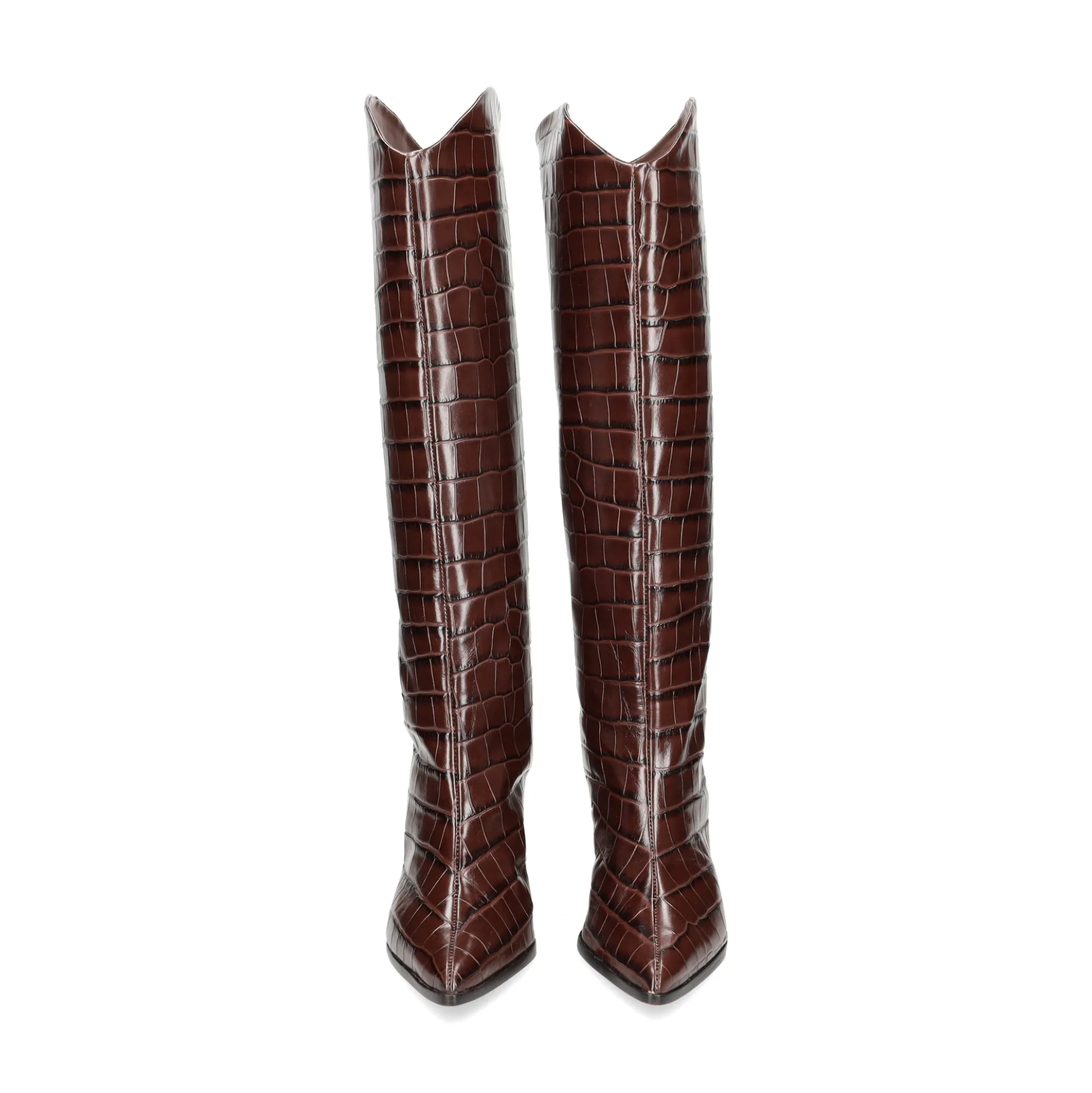SCHUTZ Botas con tacón de Mujer S201320068 0015 BROWN
