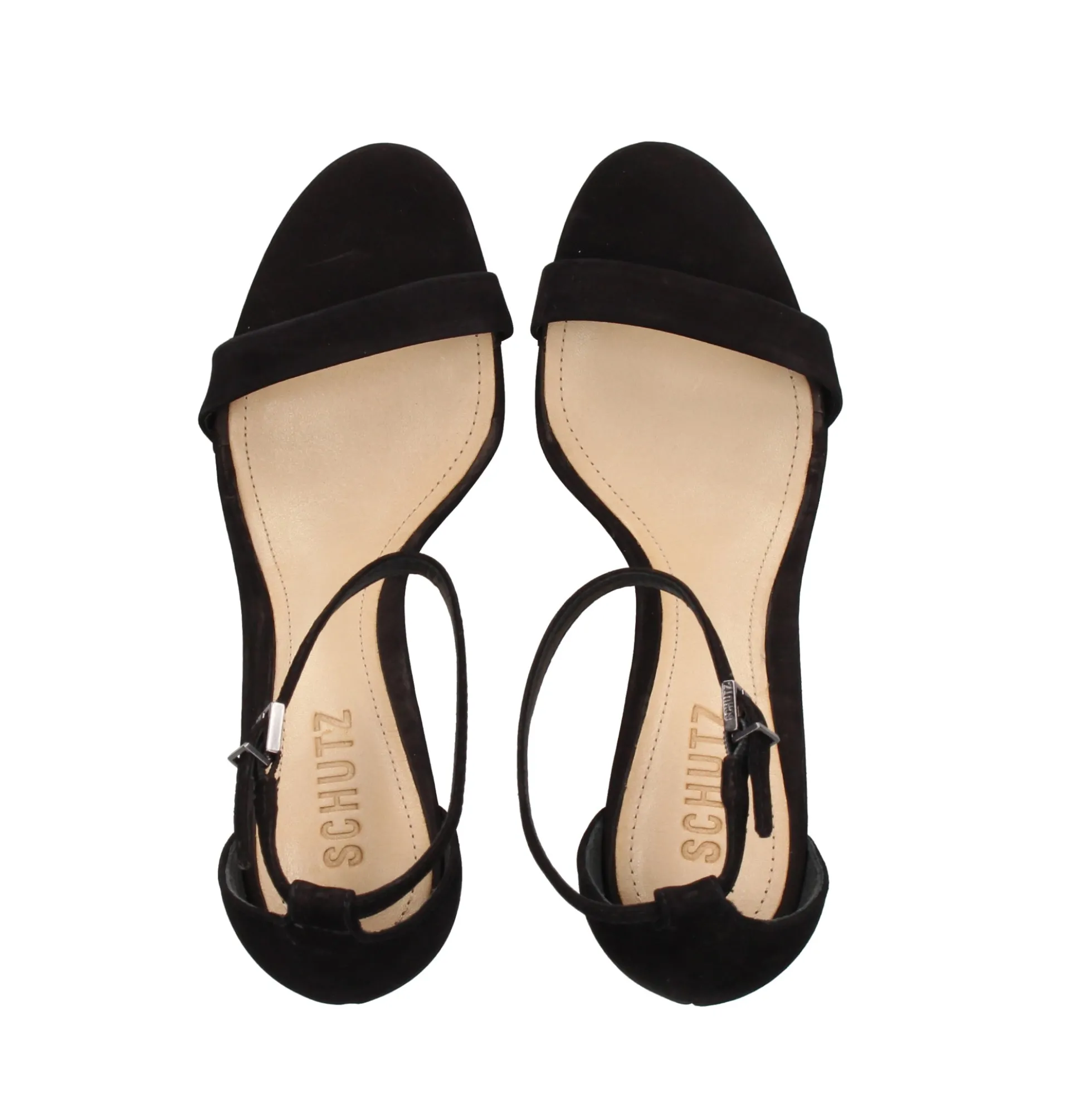 SCHUTZ Sandalias con tacón de Mujer S0422903240263 NEGRO