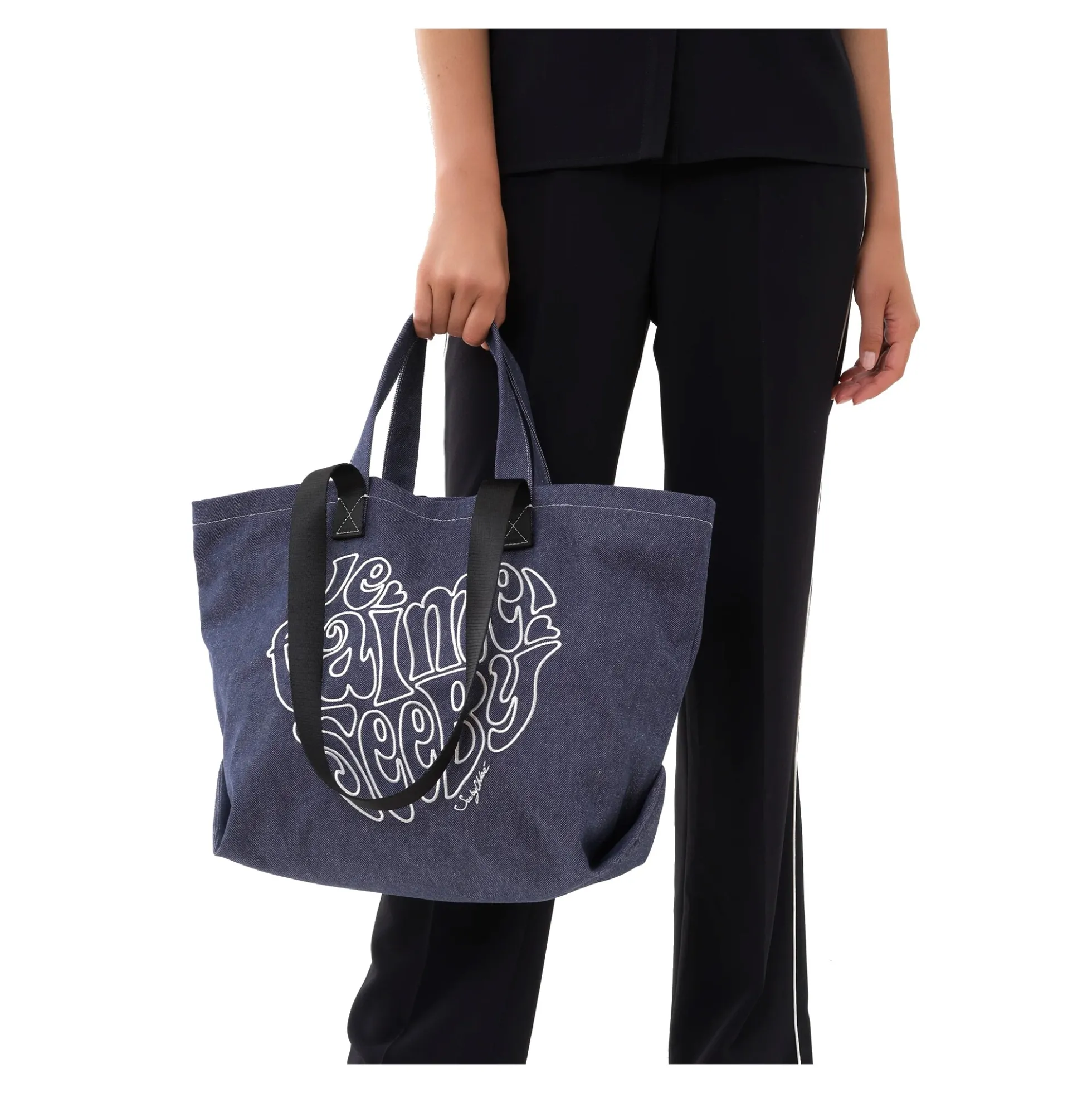 SEE BY CHLOÉ Bolsos CHS24SSC26E38 49X Denim Blue