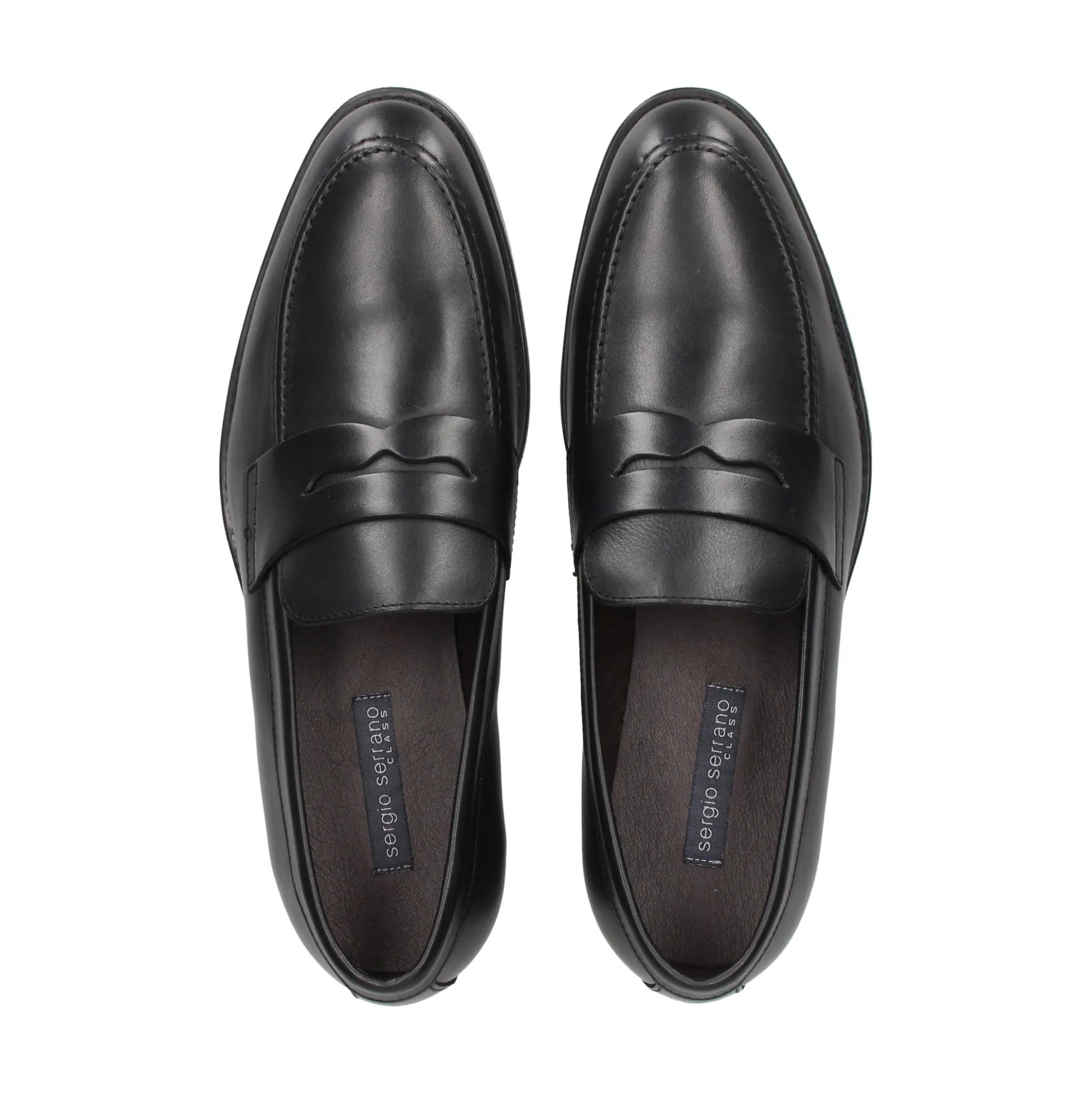 SERGIO SERRANO Mocasines de Hombre 2812 NEGRO