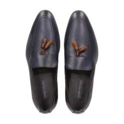 SERGIO SERRANO Mocasines de Hombre 5823 MARINO/CUERO