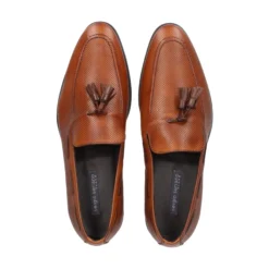 SERGIO SERRANO Mocasines de Hombre 5823 CUERO/MARRON