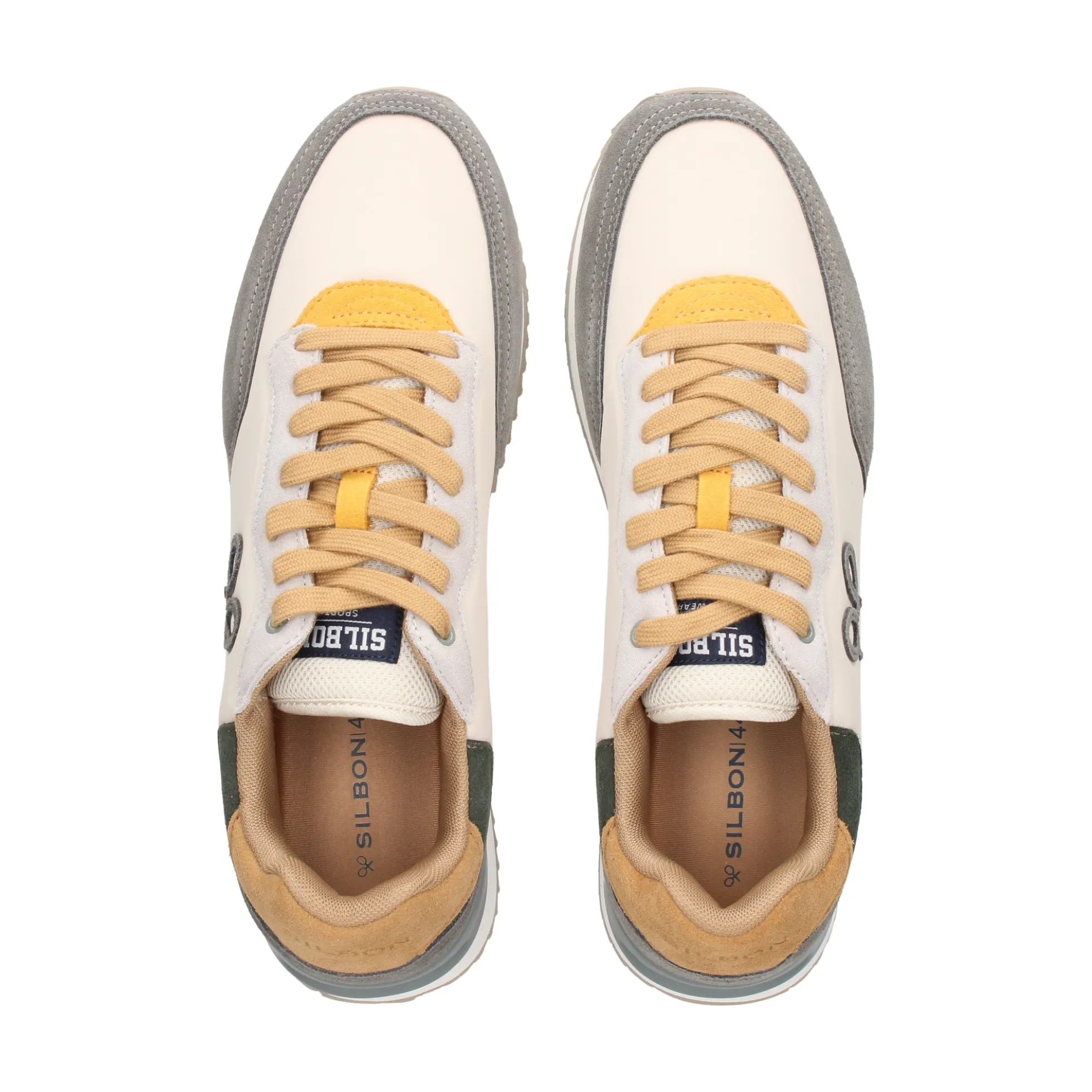 SILBON Zapatillas de Hombre 133634 GRIS