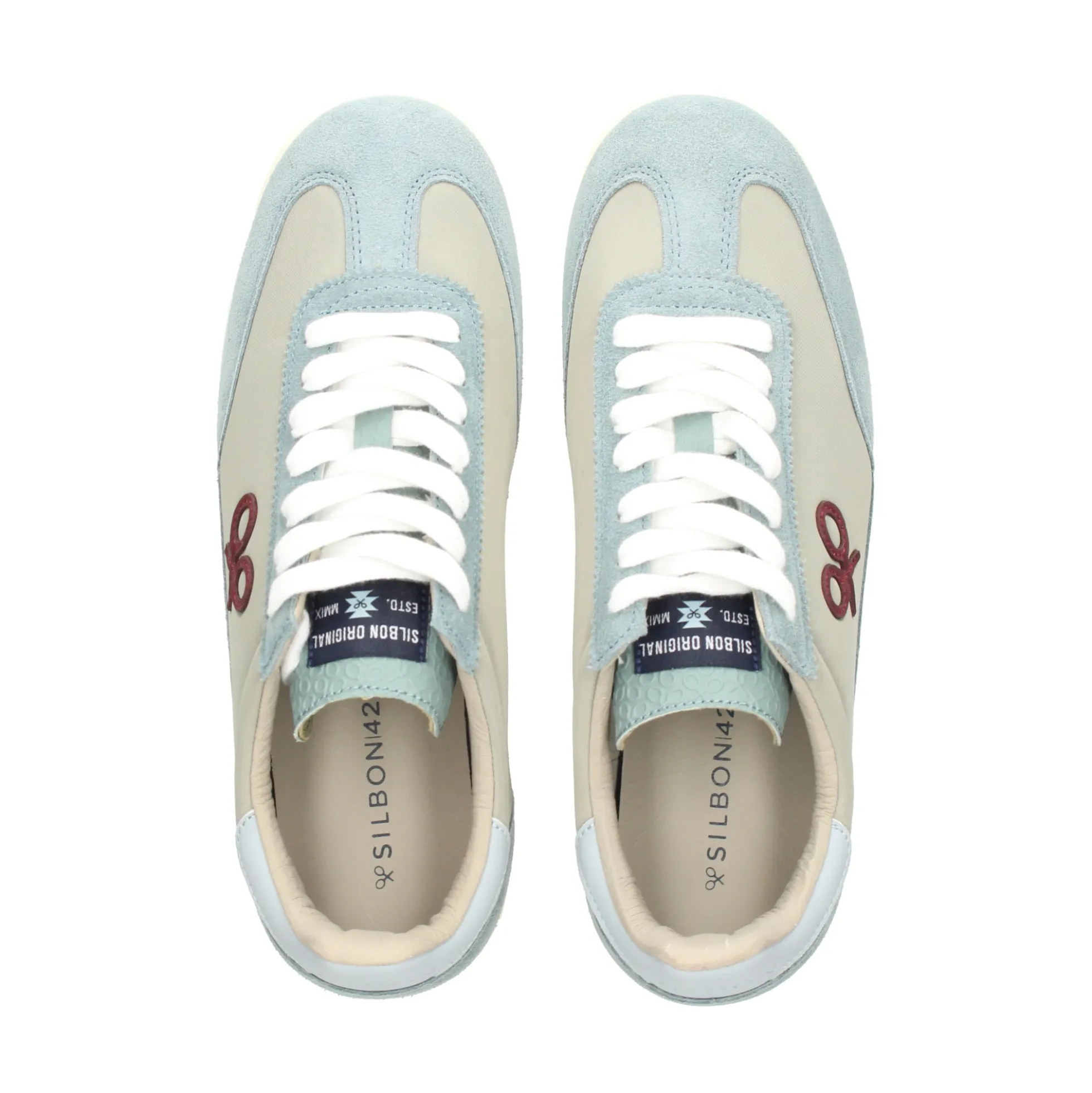SILBON Zapatillas de Hombre 133636 GRIS AZUL