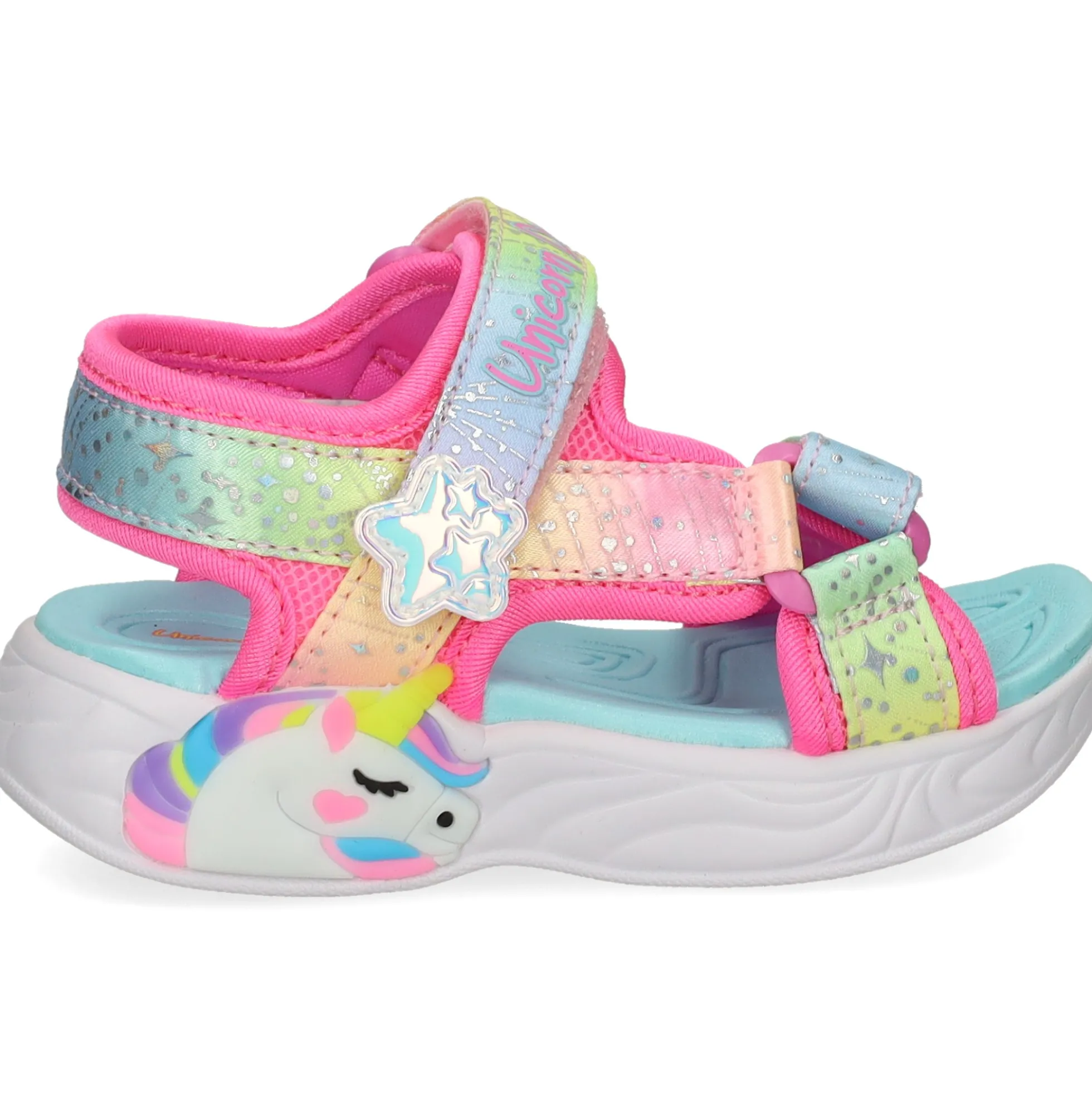 SKECHERS Sandalias, chanclas y albarcas de niña 302682N PKMT
