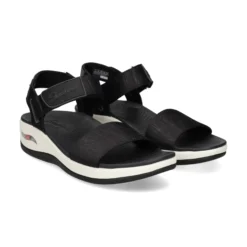 SKECHERS Sandalias planas de Mujer 163310 BLK