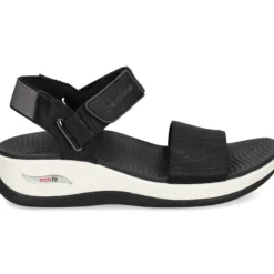 SKECHERS Sandalias planas de Mujer 163310 BLK