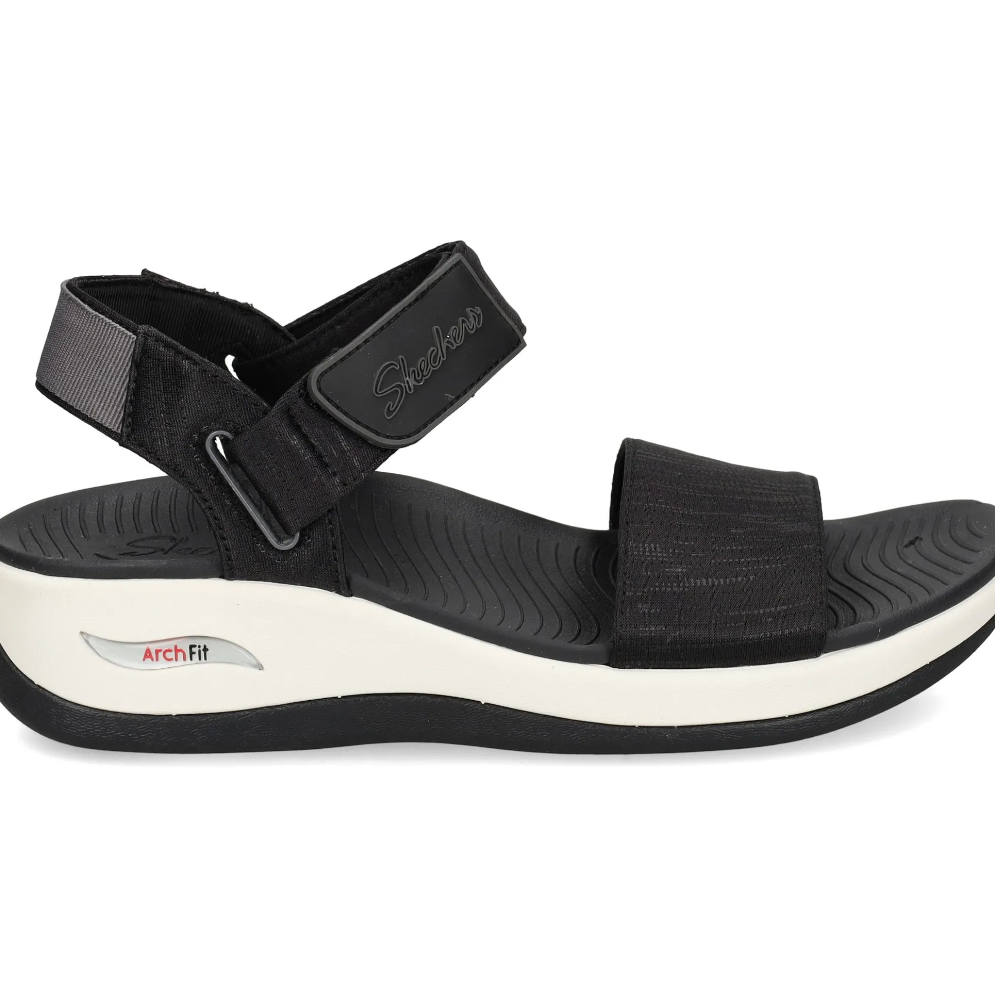 SKECHERS Sandalias planas de Mujer 163310 BLK