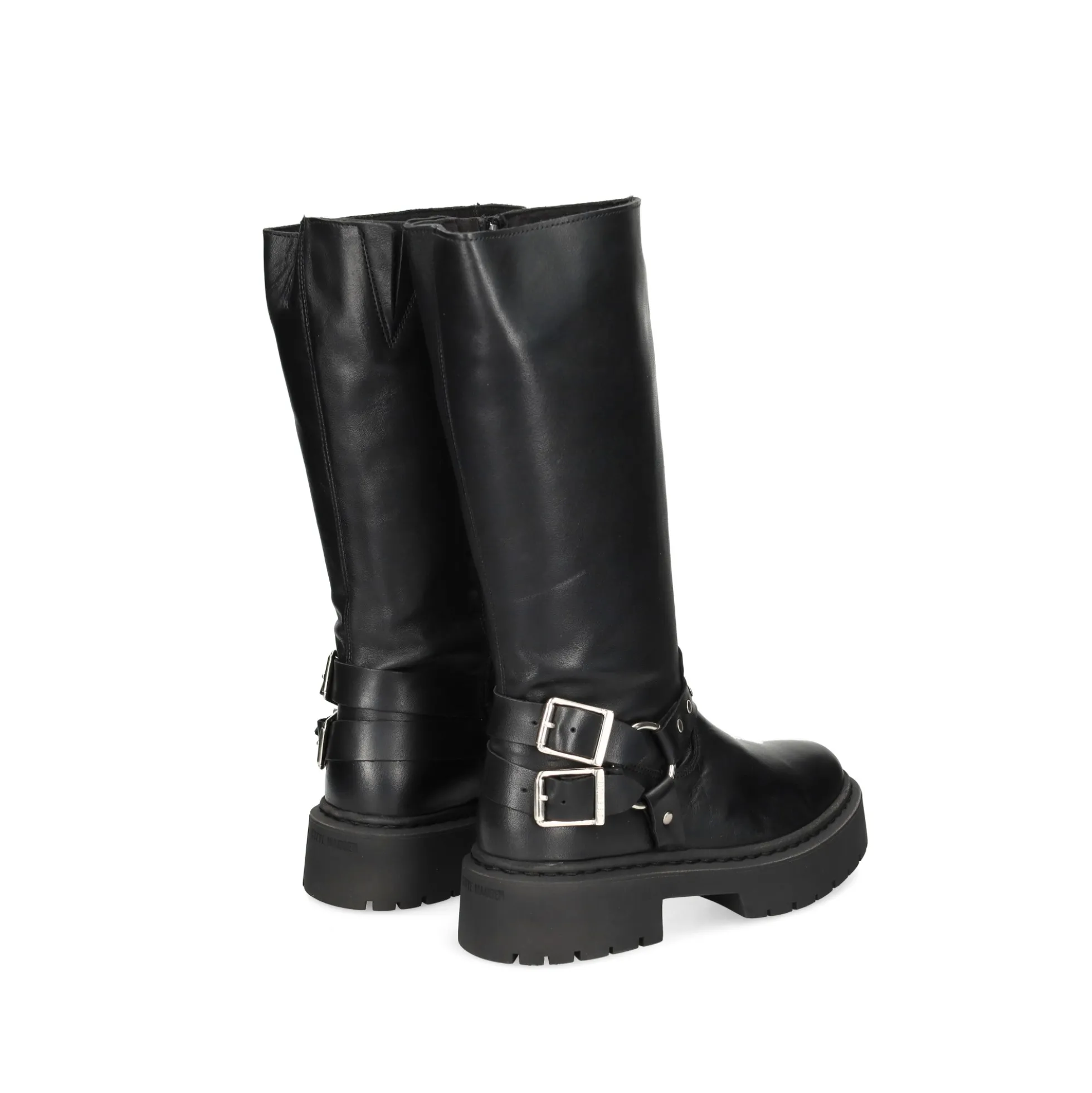 STEVE MADDEN Botas planas de Mujer GAYET NEGRO