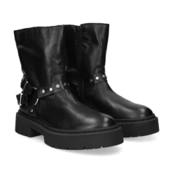 STEVE MADDEN Botines planos de Mujer GAROCHE NEGRO