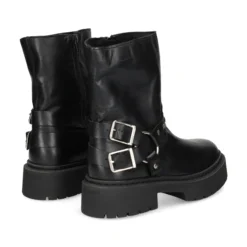 STEVE MADDEN Botines planos de Mujer GAROCHE NEGRO