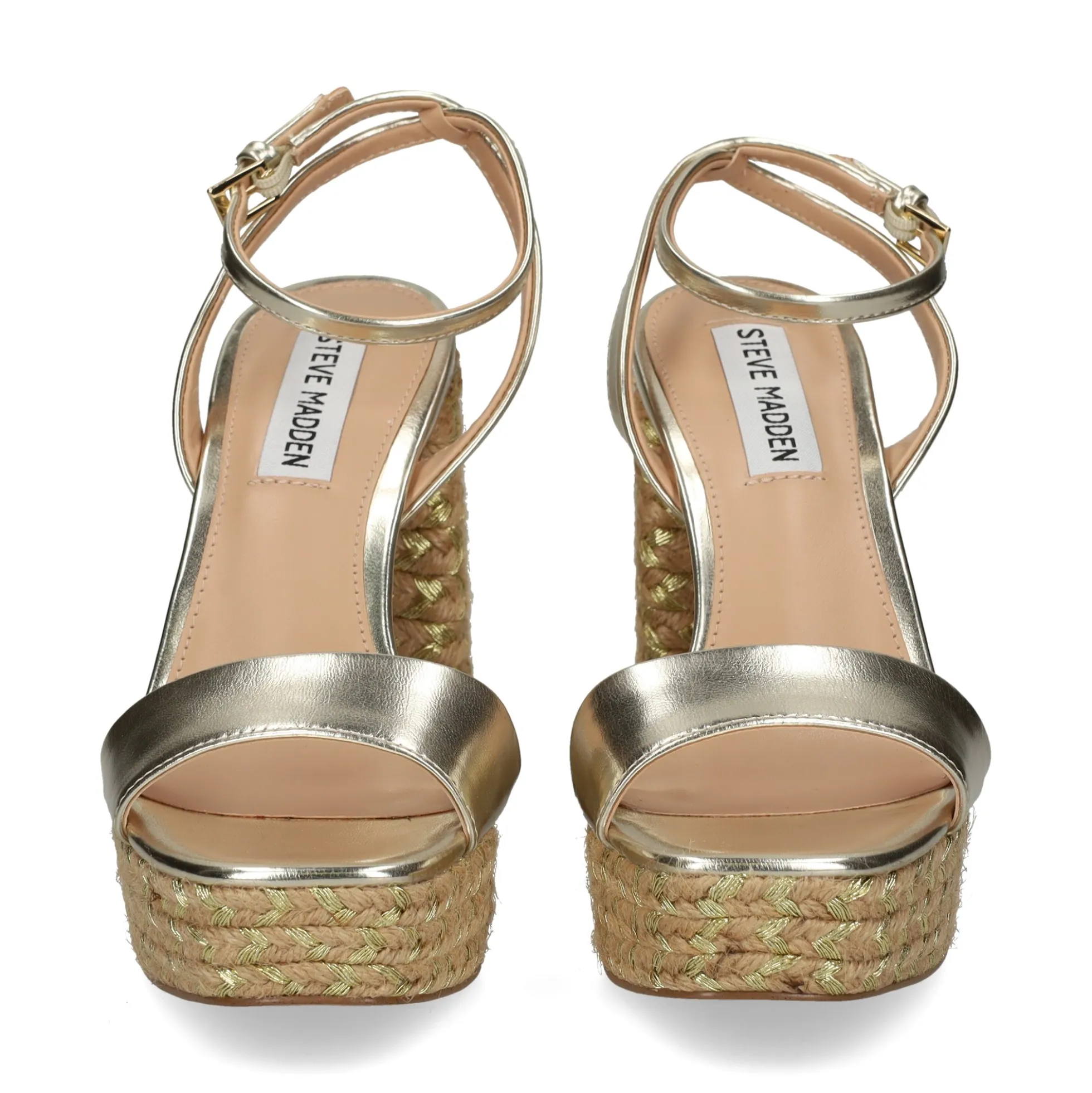 STEVE MADDEN Sandalias con plataforma de Mujer LIVID ORO