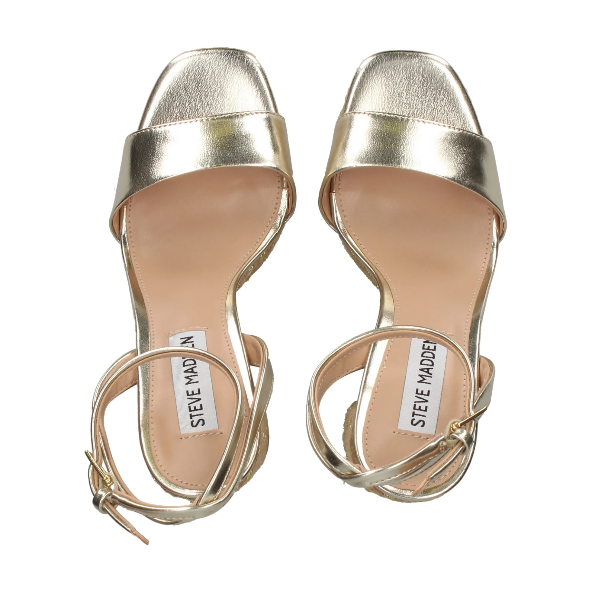 STEVE MADDEN Sandalias con plataforma de Mujer LIVID ORO