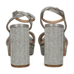STEVE MADDEN Sandalias con plataforma de Mujer LESSA-R RHINESTONE