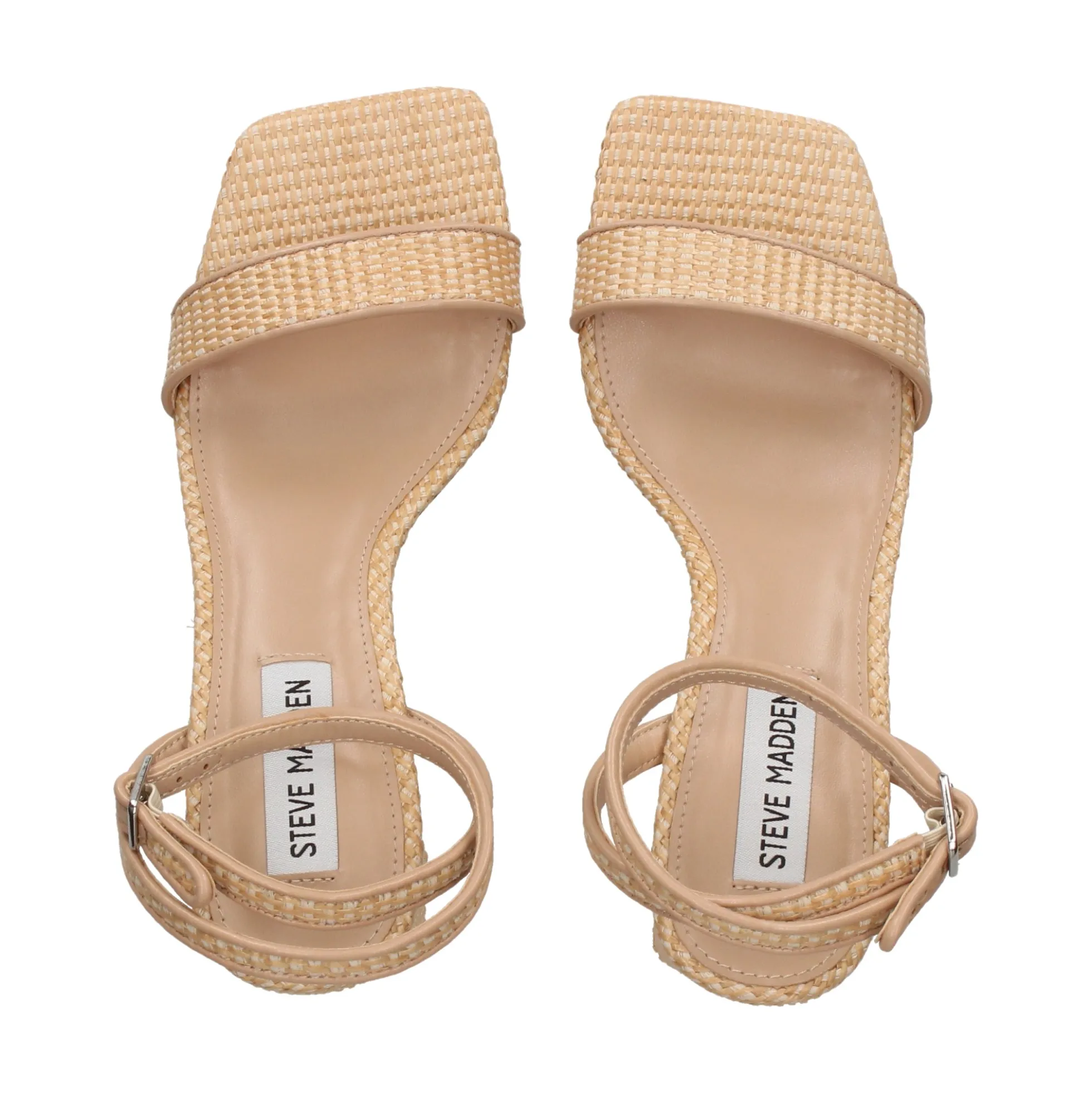 STEVE MADDEN Sandalias con tacón de Mujer LUXE RAFFIA