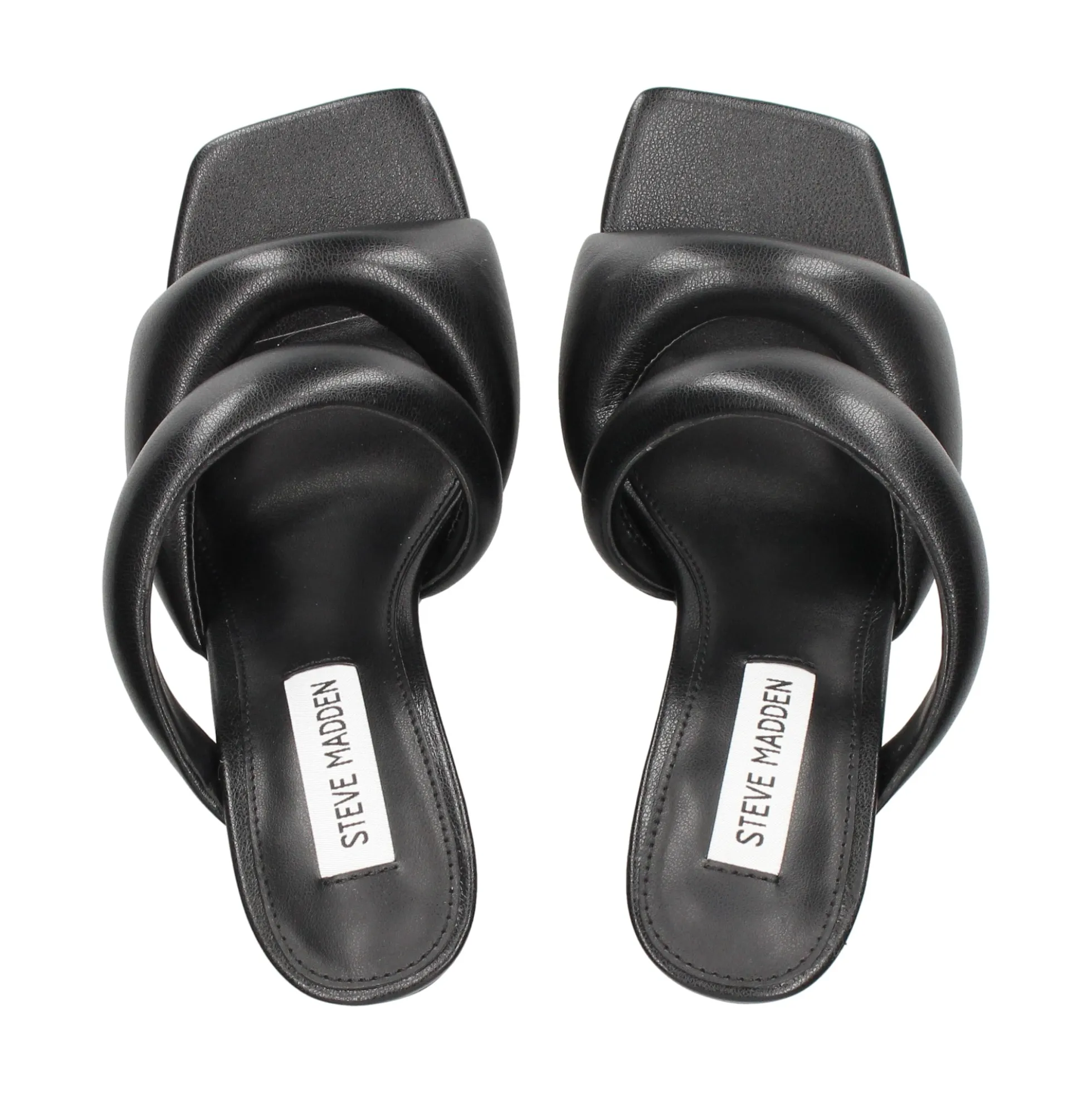STEVE MADDEN Sandalias con tacón de Mujer KLOSS NEGRO