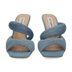 STEVE MADDEN Sandalias con tacón de Mujer KLOSS DENIM