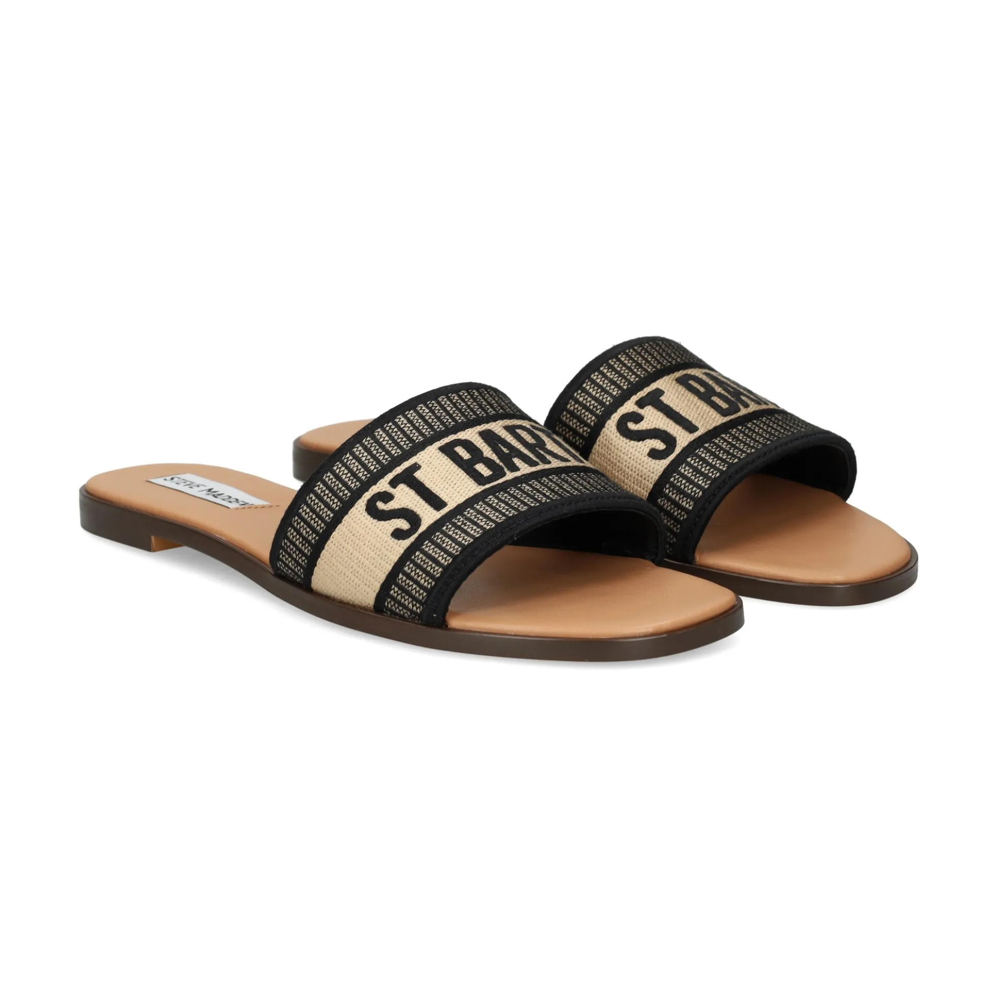 STEVE MADDEN Sandalias planas de Mujer KNOX BLACK MULTI