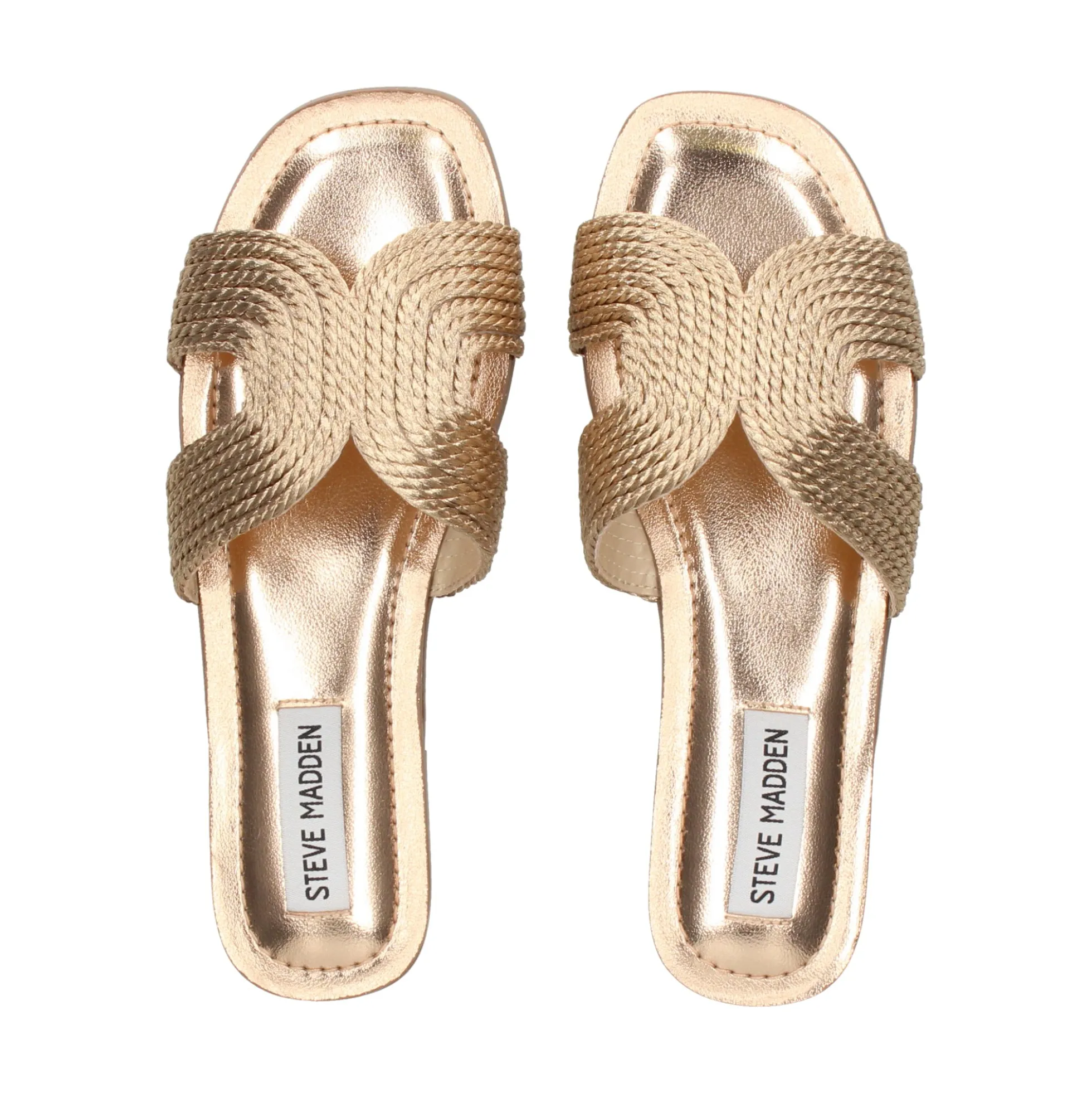 STEVE MADDEN Sandalias planas de Mujer ZARNIA ORO ROSA