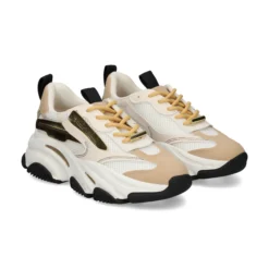 STEVE MADDEN Zapatillas de Mujer POSSESSION-E WHITE/TAN