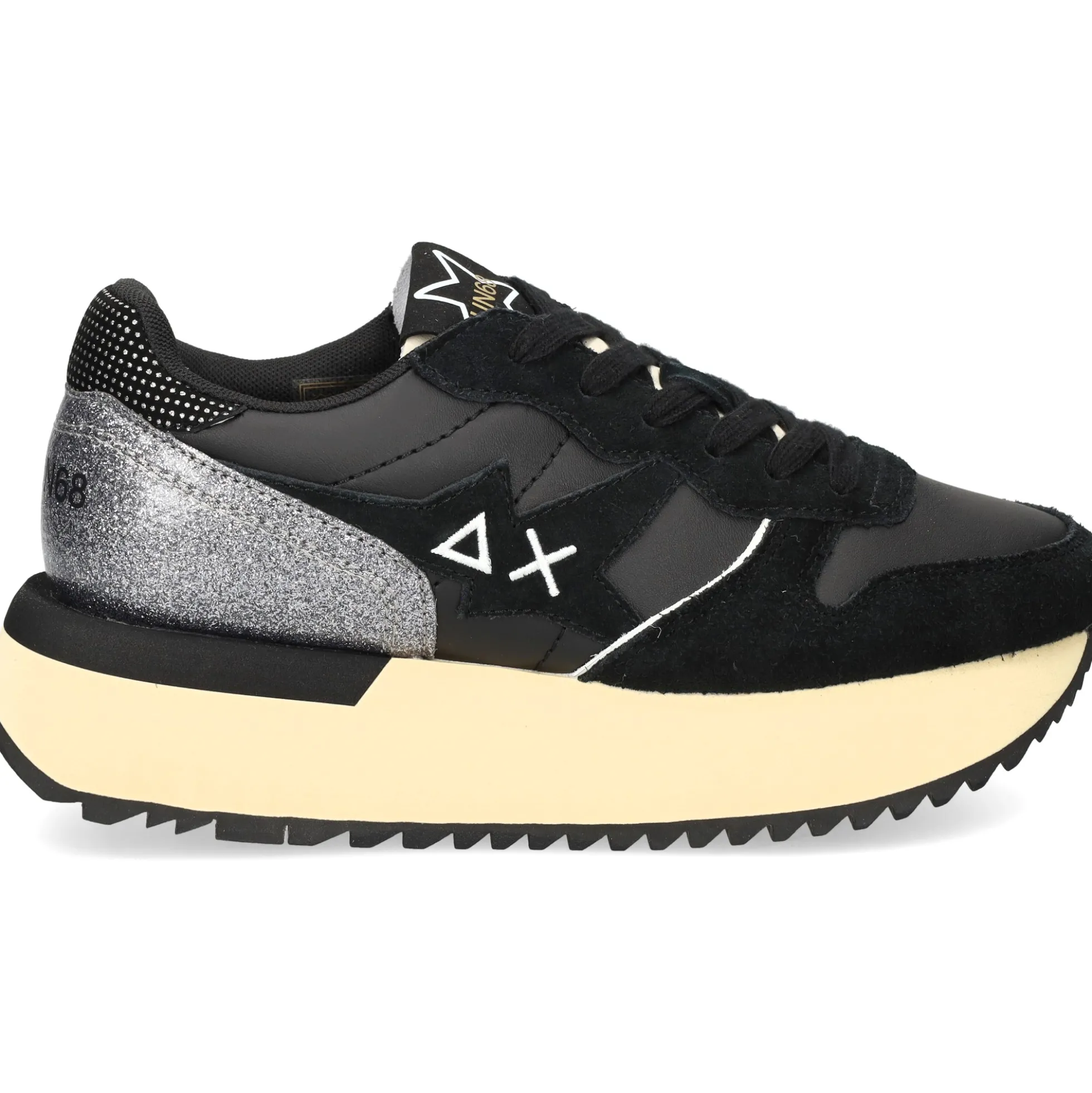 SUN68 Zapatillas de Mujer SCPZ44219 S11 NERO