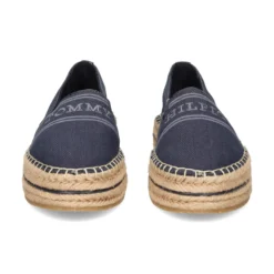 TOMMY HILFIGER Alpargatas de Mujer FW0FW08543 DW6 SPACE BLUE